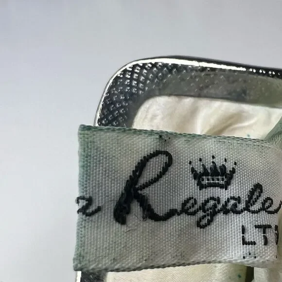 La regale vintage beaded floral embroidered kiss lock coin purse - Picture 4 of 4